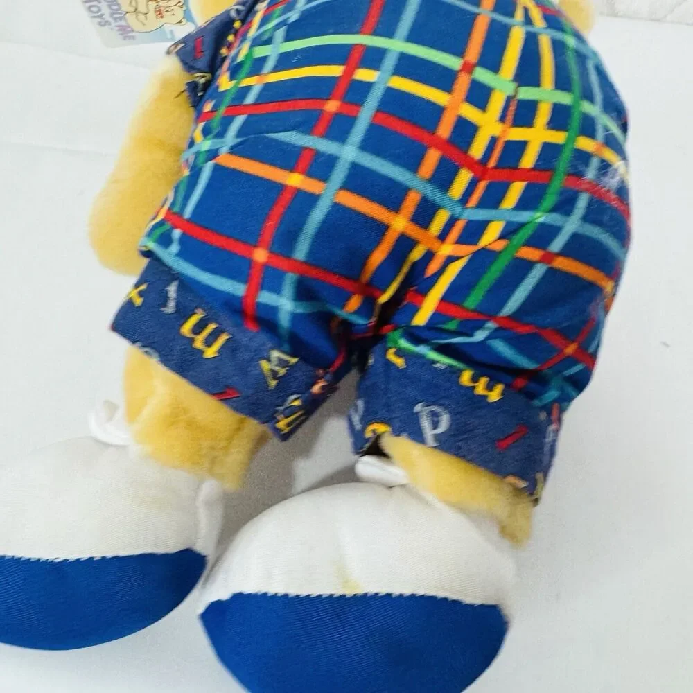 5 for $25| Kuddle Me Toys Plush Stuffed Boy Big Eyes ABC‎ Outfit Kellytoy